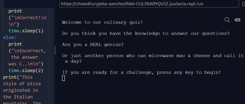 Culinary Quiz – screenshot 1