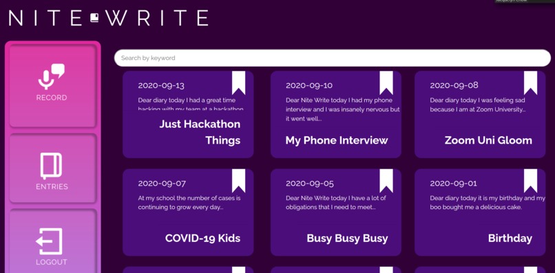 Nite Write – screenshot 5