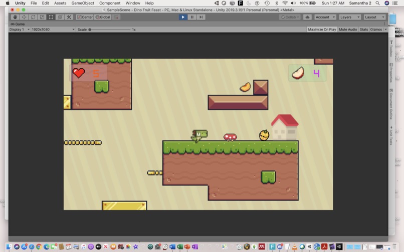Dino Fruit Feast – screenshot 2