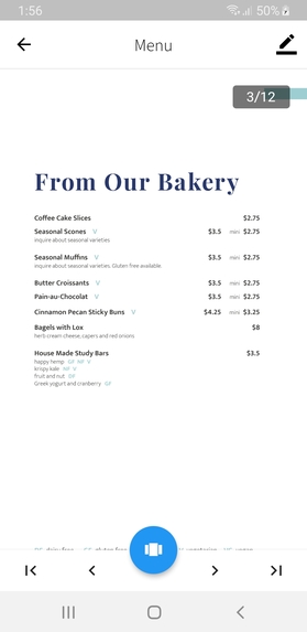 eMenu – screenshot 4