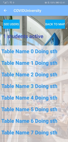 COVIDUniversity – screenshot 2