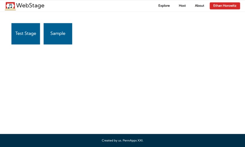 WebStage – screenshot 4