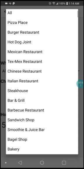 Food Stop Advisor – screenshot 4