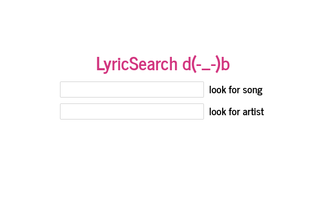 LyricSearch