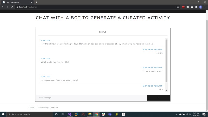 Therapeasy – screenshot 4