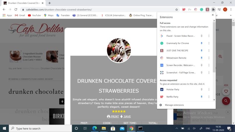 JUST GIVE THE RECIPE – screenshot 1