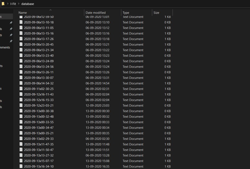I-Fit Application – screenshot 5