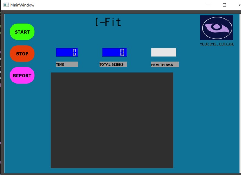 I-Fit Application – screenshot 2