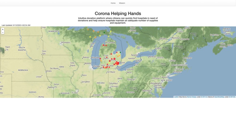 Corona Helping Hands  – screenshot 2