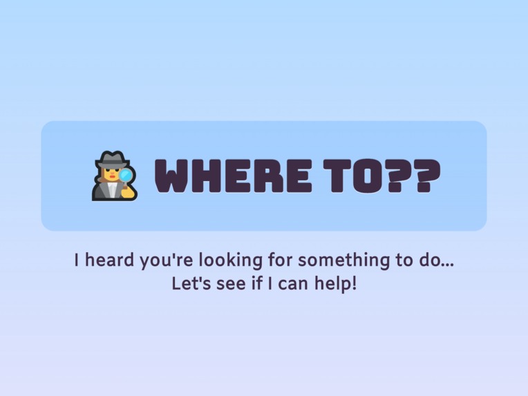Where To?? – screenshot 1