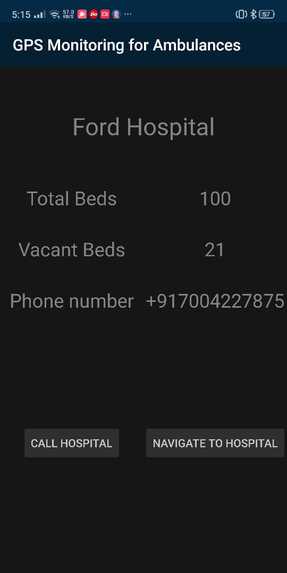 GPS Monitoring for Ambulances – screenshot 4