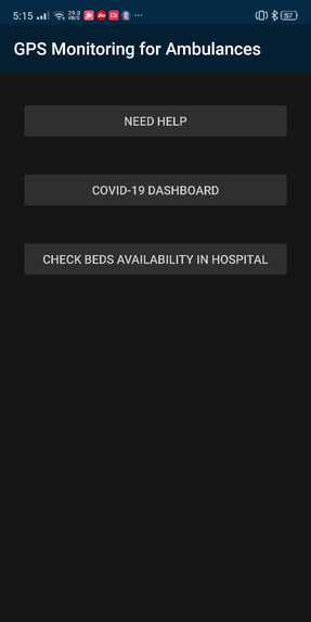 GPS Monitoring for Ambulances – screenshot 2