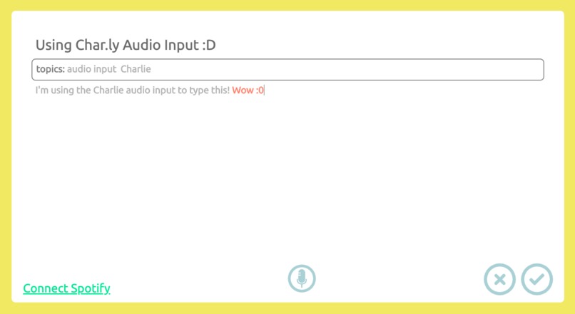 Char.ly – screenshot 5