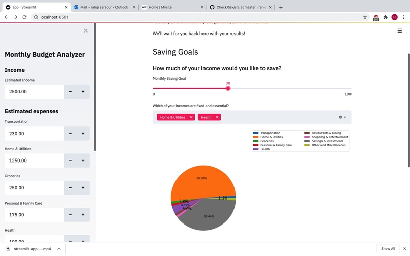 Financial Health – screenshot 2