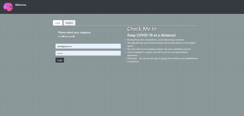 CheckMe-In – screenshot 1