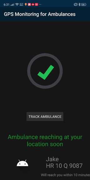 GPS Monitoring for Ambulances – screenshot 7