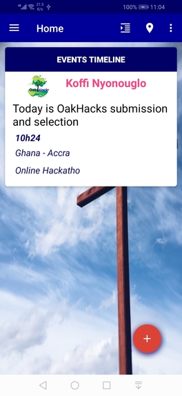 Android Church App – screenshot 4