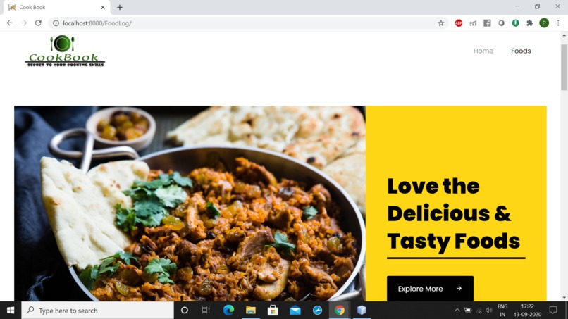 CookBook – screenshot 2