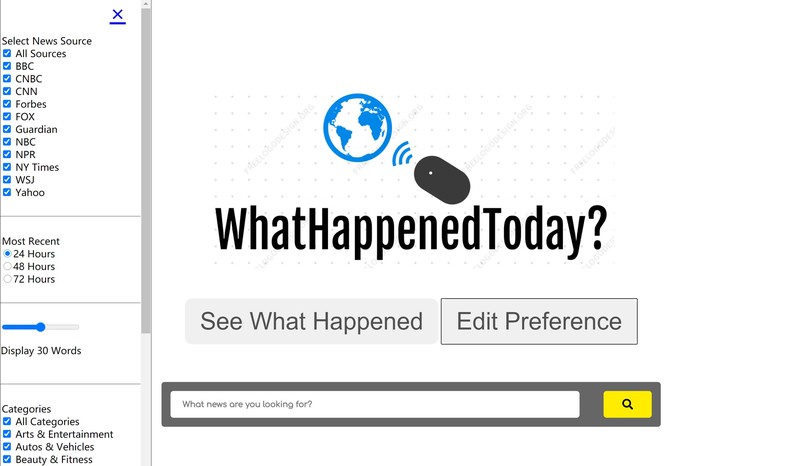 What Happened Today – screenshot 2