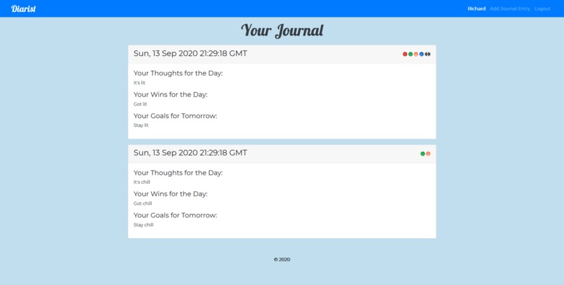 Diarist – screenshot 2