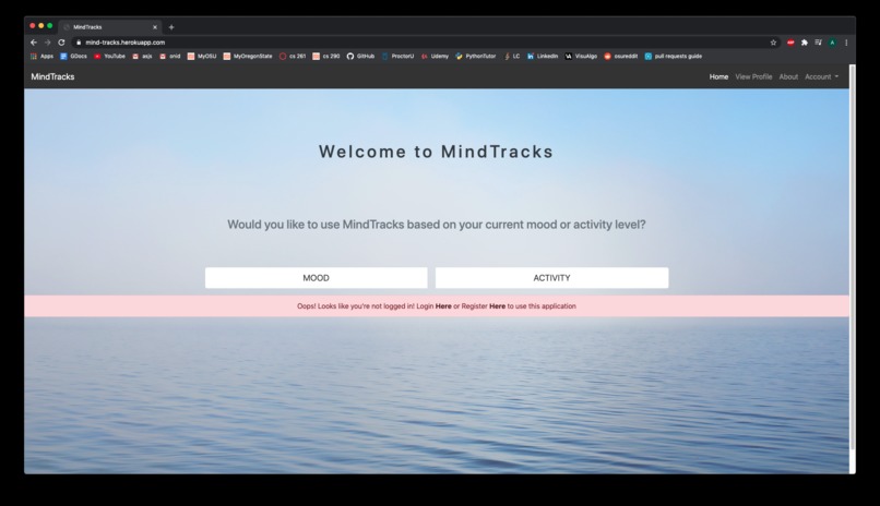 MindTracks – screenshot 1