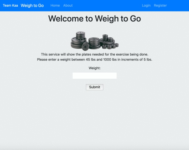 Weigh to Go – screenshot 1
