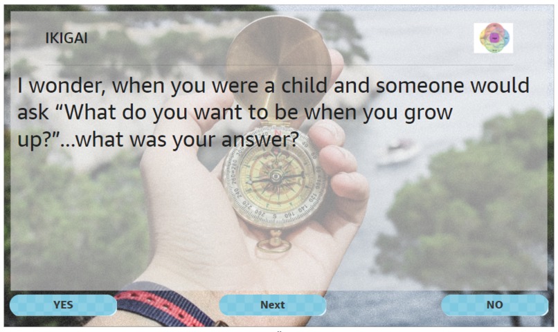Ikigai Journey - a personal development & empowerment skill – screenshot 2