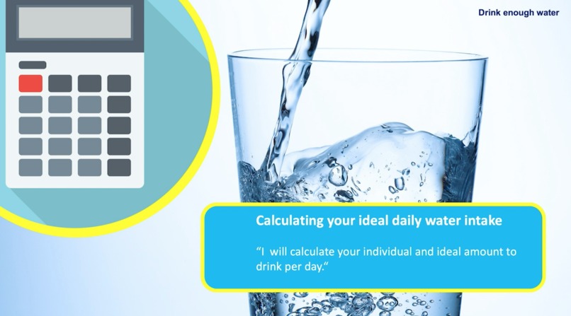 Drink enough water – screenshot 4