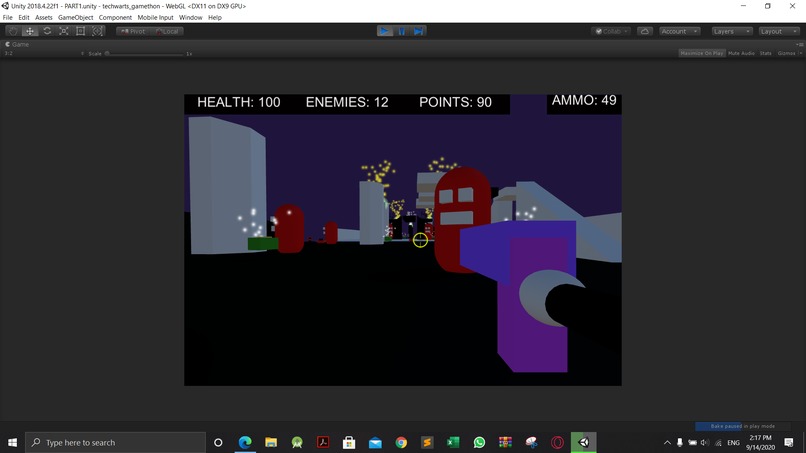 GHOST BUSTER (simple FPS shooter game) – screenshot 5