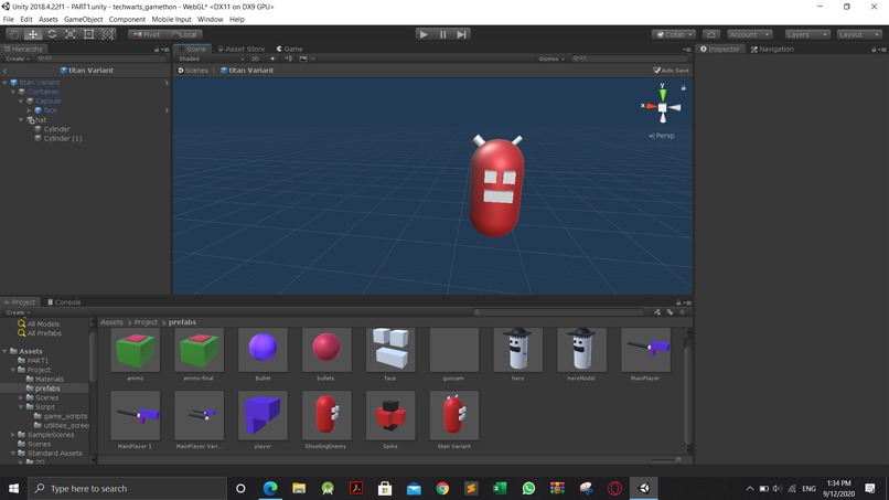 GHOST BUSTER (simple FPS shooter game) – screenshot 6