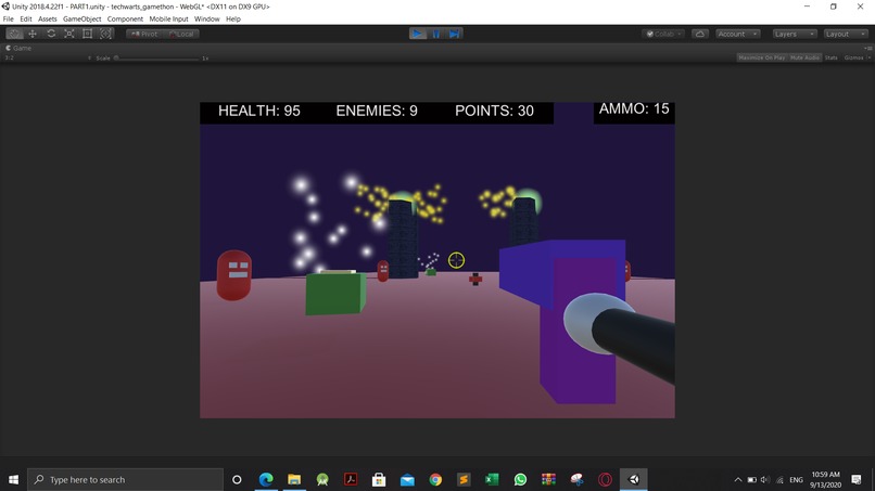 GHOST BUSTER (simple FPS shooter game) – screenshot 9