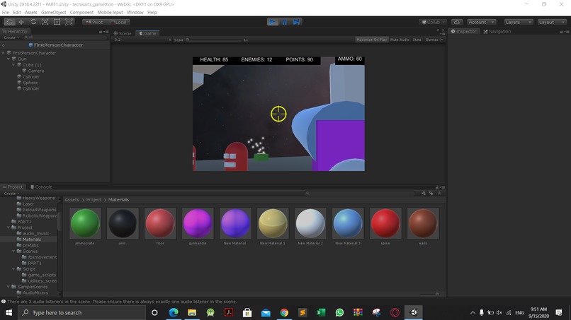 GHOST BUSTER (simple FPS shooter game) – screenshot 12