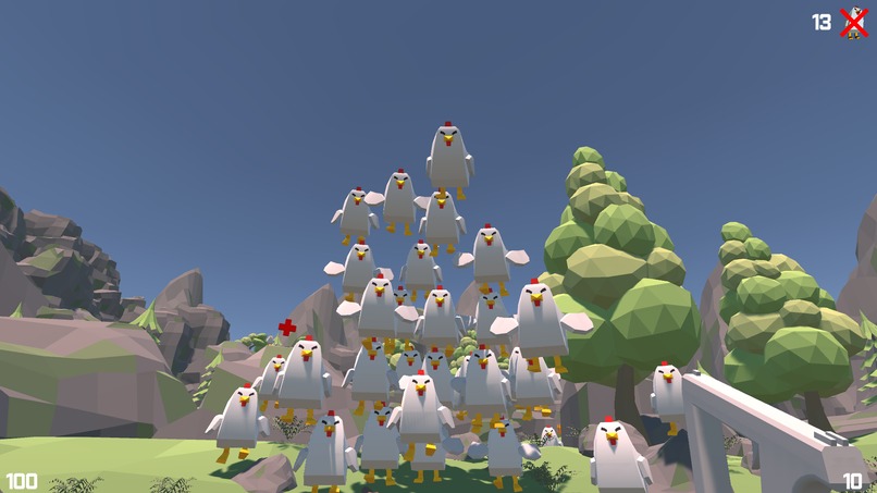 Chicken Wars – screenshot 1