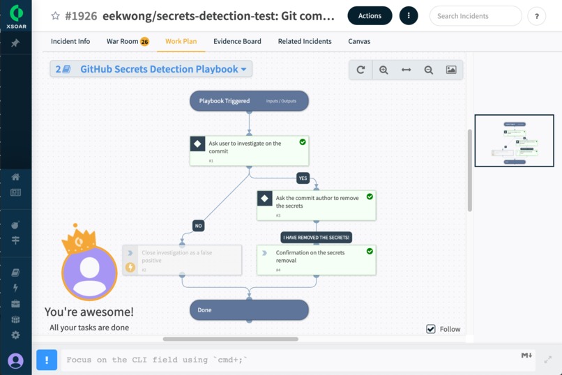 GitHub Secrets Detection in XSOAR – screenshot 4