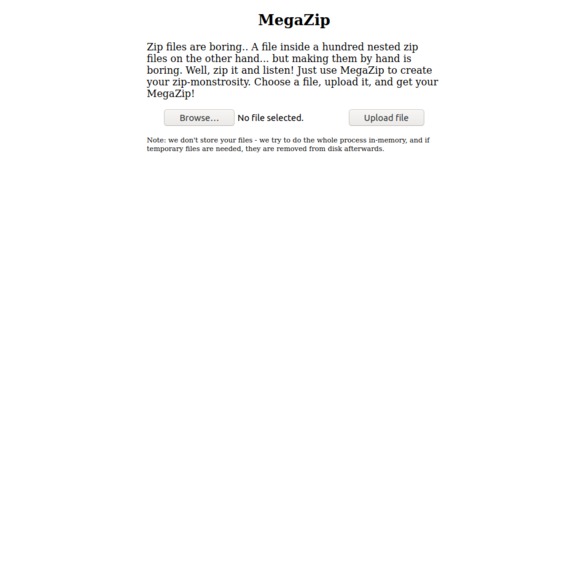 megazip – screenshot 1