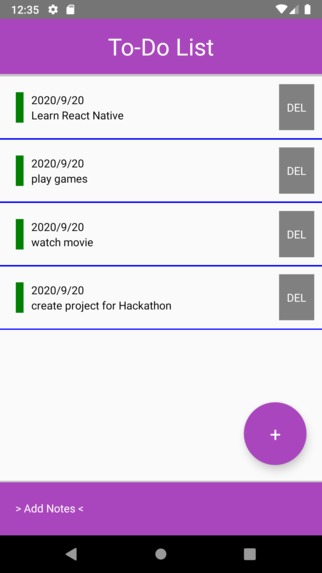 To-Do-App – screenshot 1