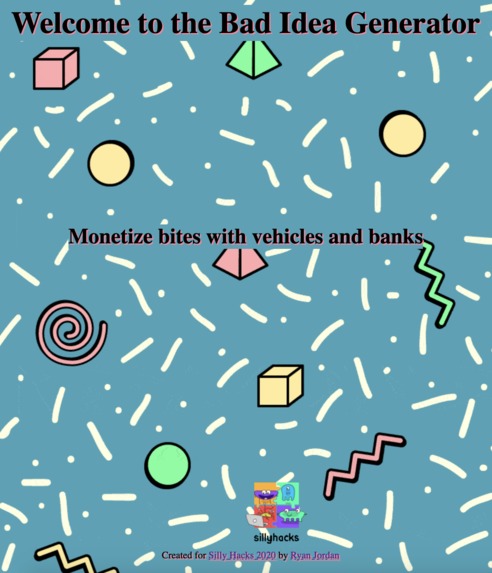 Bad Idea Generator – screenshot 1