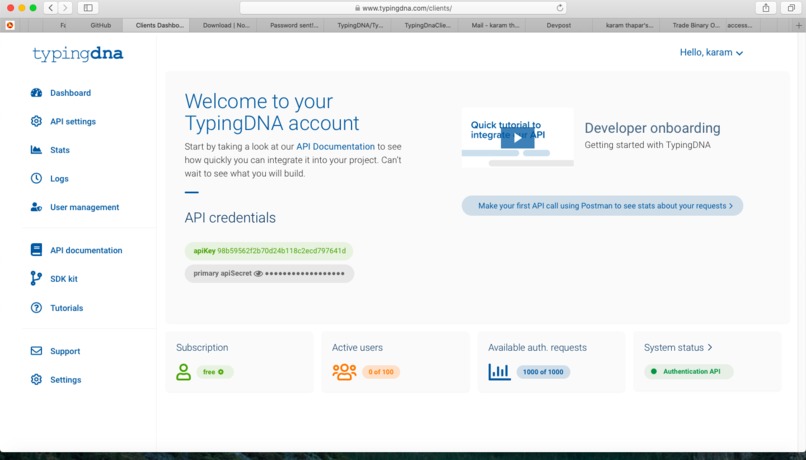 t_recognition  – screenshot 1