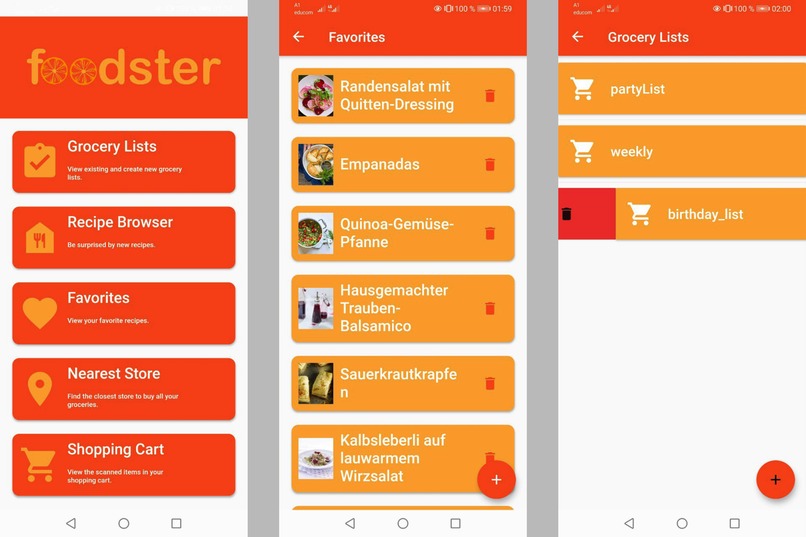 Foodster – screenshot 2