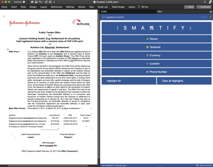 Legal Smartify – screenshot 1