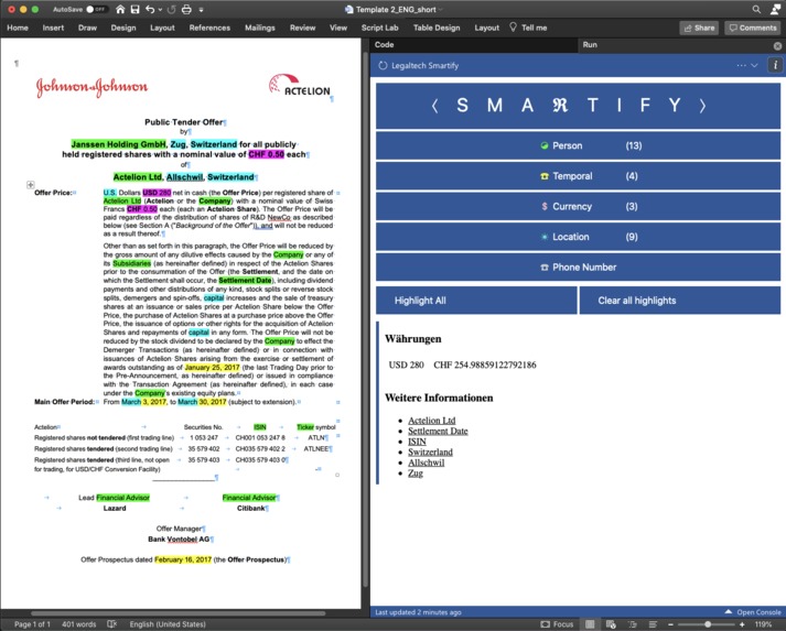 Legal Smartify – screenshot 3
