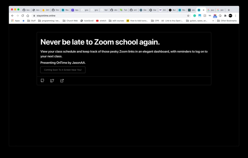OnTime – screenshot 1