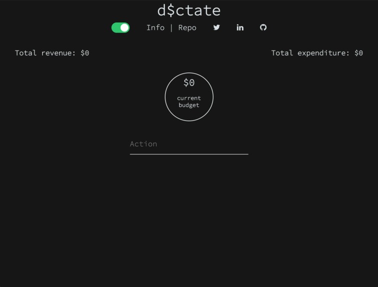 d$ctate – screenshot 1