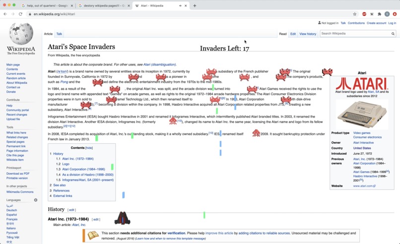 WIKIgames – screenshot 1