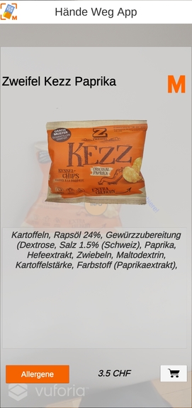 HändeWegApp – screenshot 3