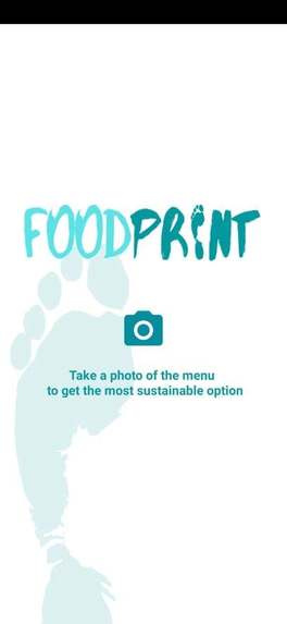 Foodprint App – screenshot 2
