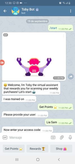 Toby Bot – screenshot 1