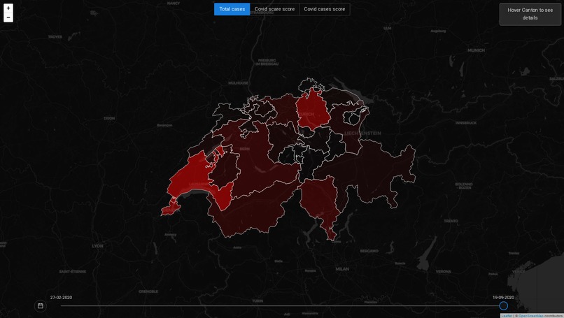 Corona Scare Map App – screenshot 5