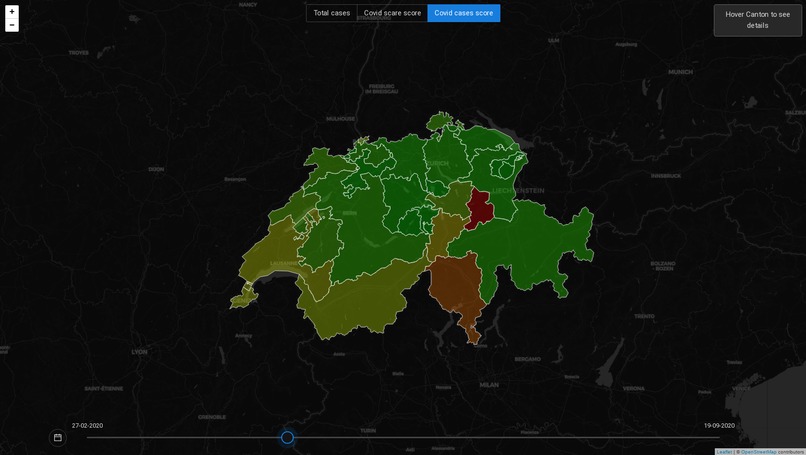 Corona Scare Map App – screenshot 6