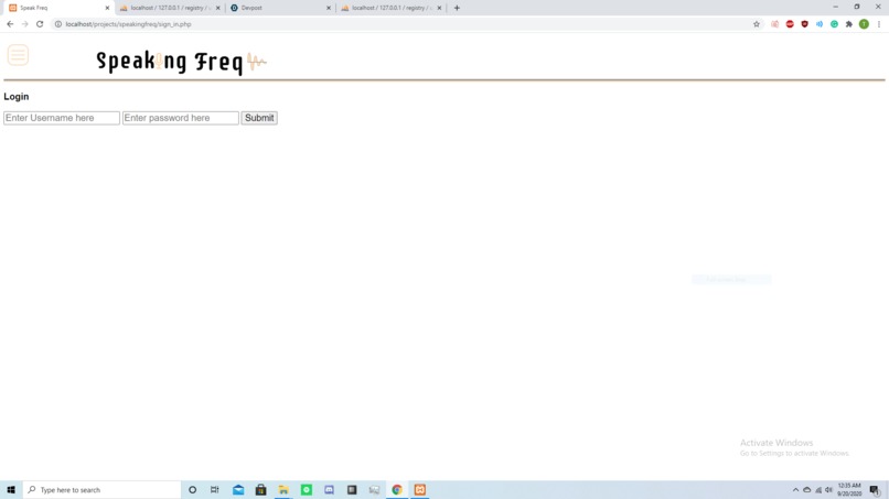 Speaking Freq – screenshot 1